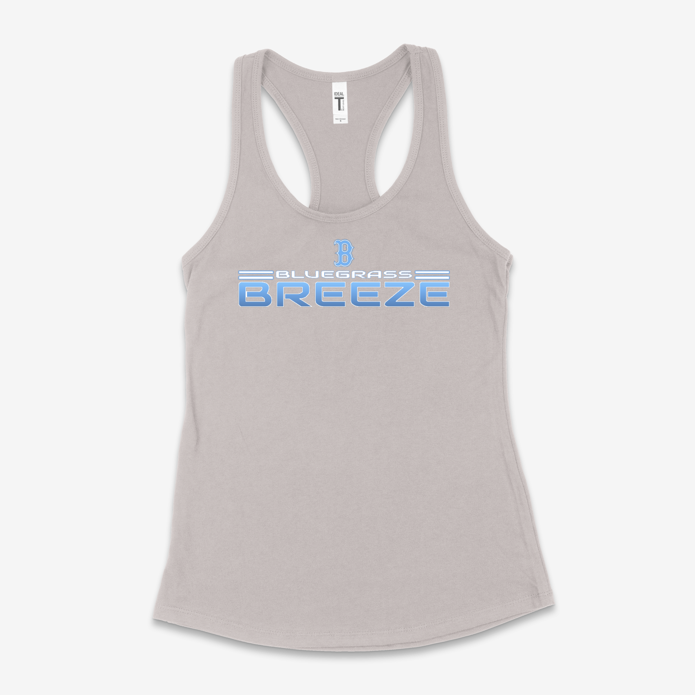 Women's Racerback Tank Breeze Logo