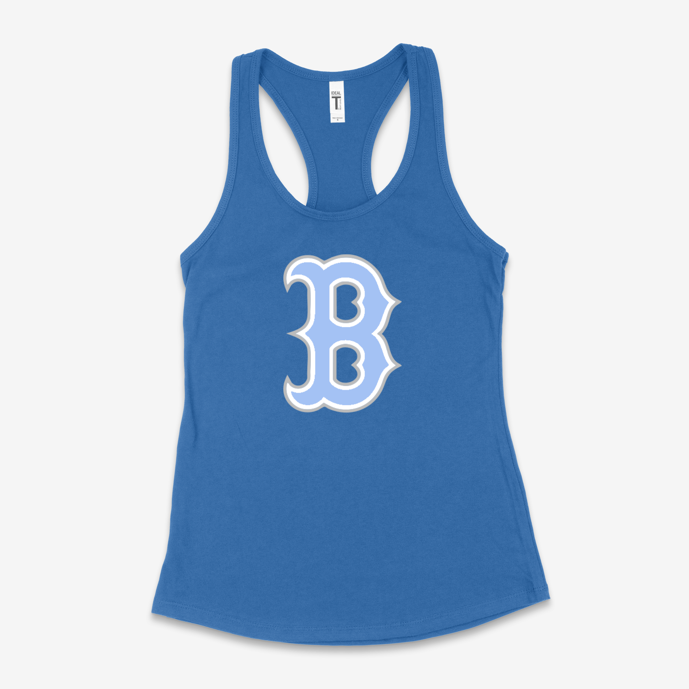 Women's Racerback Tank "B" Logo