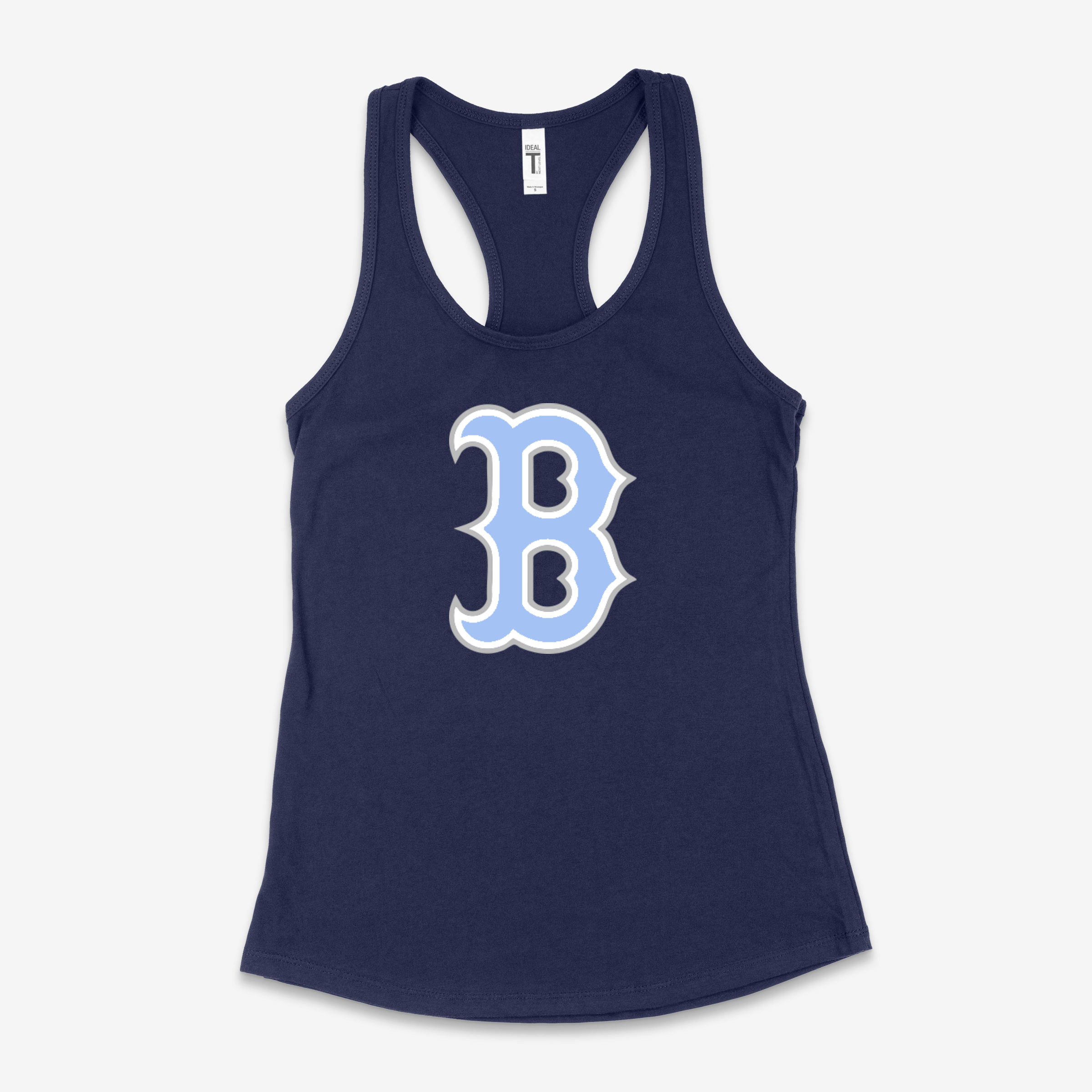Women's Racerback Tank "B" Logo