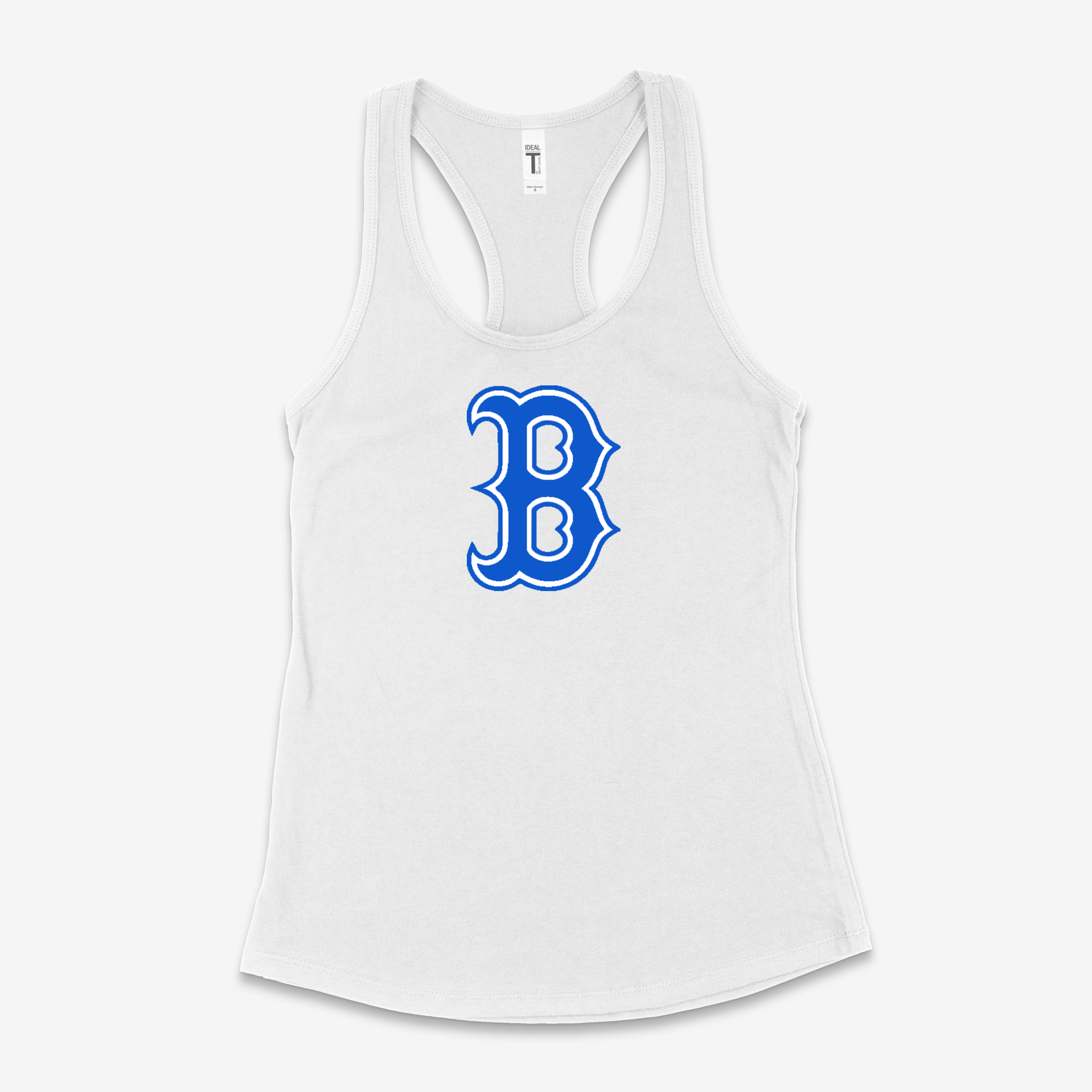 Women's Racerback Tank "B" Logo